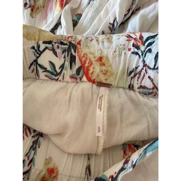 FREE PEOPLE FLORAL JUMPSUIT SIZE SMALL - Picture 8 of 12